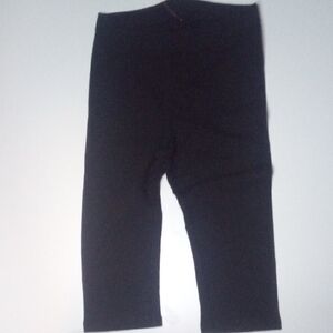 Cat & Jack Black Leggings Form-Fitting Cropped